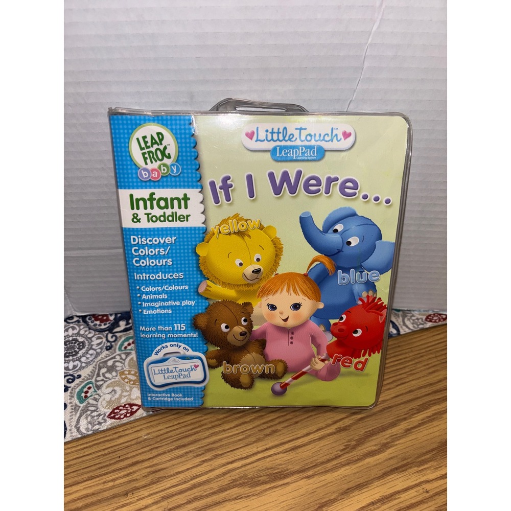 LeapFrog LittleTouch LeapPad If I Were Interactive Book and Cartridge 19050